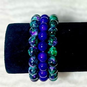 Dark Purple and Tie Dye’s